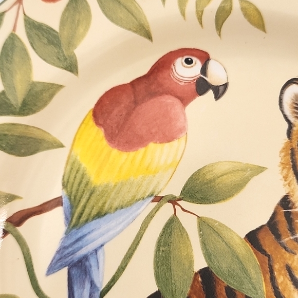 Sakura by Oneida Jungle Animals 8" salad plate - Picture 3 of 6